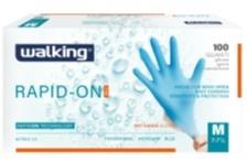 GUANTI NITRILE CALZATA RAPIDA 3,5g/mq FLEX7 - 45min - 100 PZ - M