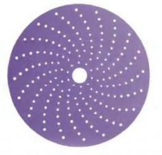 DISCO ABRASIVO VIOLA CERAMICA SU CARTA MULTIFORI 150 mm gr 320