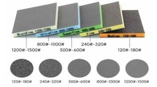 SPUGNA ABRASIVA PER CARTEGGIATURA A DUE LATI VERDE - SUPER FINE