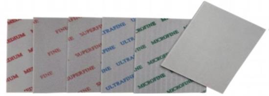 SPUGNA ABRASIVA MORBIDA PER FINITURA - 140X114 mm - MEDIUM