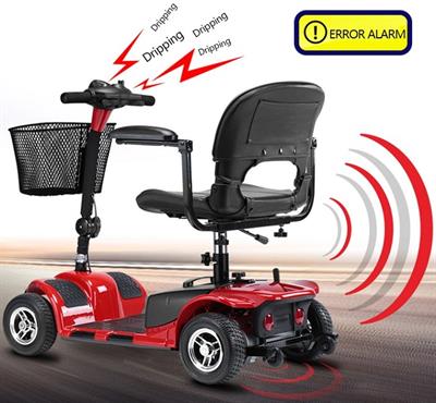 Scooter elettrico raggio sterz.80 cm.