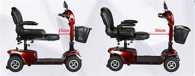 Scooter elettrico raggio di sterzata 1.3 mt.