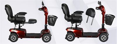 Scooter elettrico raggio di sterzata 1.3 mt.