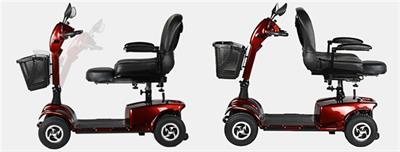 Scooter elettrico raggio di sterzata 1.3 mt.