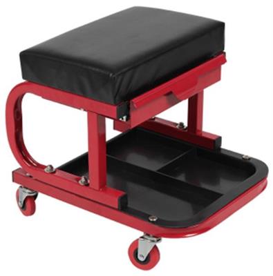 CARRELLO CON RUOTE ROSSO/NERO