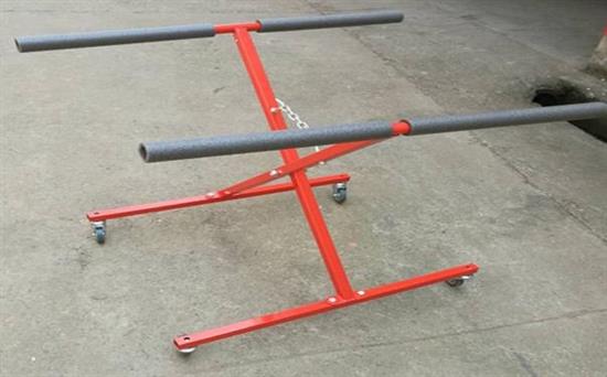 SUPPORTO PIEGHEVOLE ROSSO/NERO