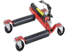 CARRELLO CON RUOTE ROSSO/NERO