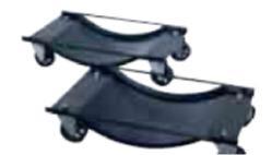 COPPIA CARRELLI PER MOVIMENTAZIONE AUTO