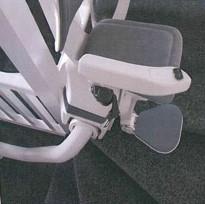 Poltroncina rotaia monotubo manuale