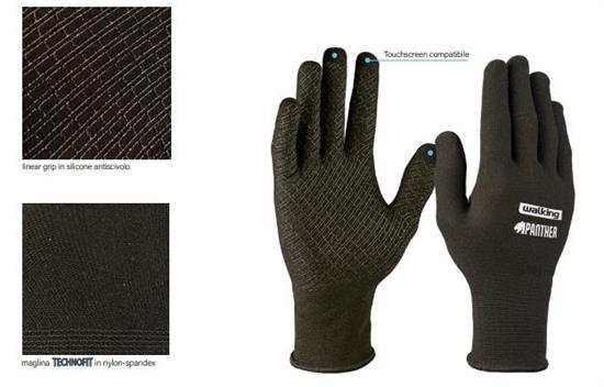 PANTHER GUANTI SILICONE GRIP-TOUCHSCREEN-26gr-24paia-TG.UNICA