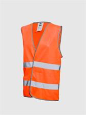 BLAST HV - GILET BANDE ORIZZONTALI - ORANGE - TAGLIA XL