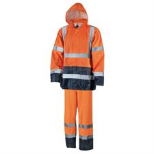 RAINSTORM HV - COMPLETO ANTIPIOGGIA - ORANGE/NAVY - TAGLIA M